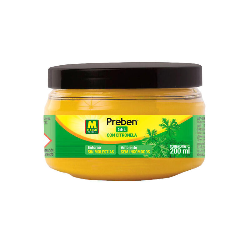 Pack De 2 Unidades - Gel Con Citronela 200ml Preben 231267 Massó