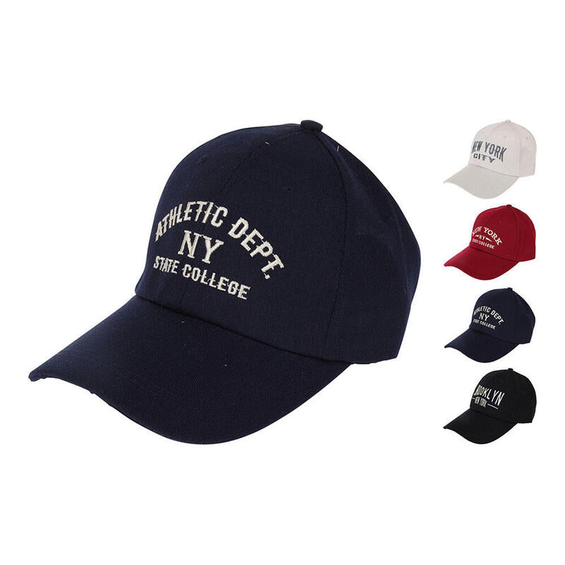 Pack De 2 Unidades - Gorra De Beisbol Modelos Surtidos, Letras Bordadas, Hz1980860, Basics