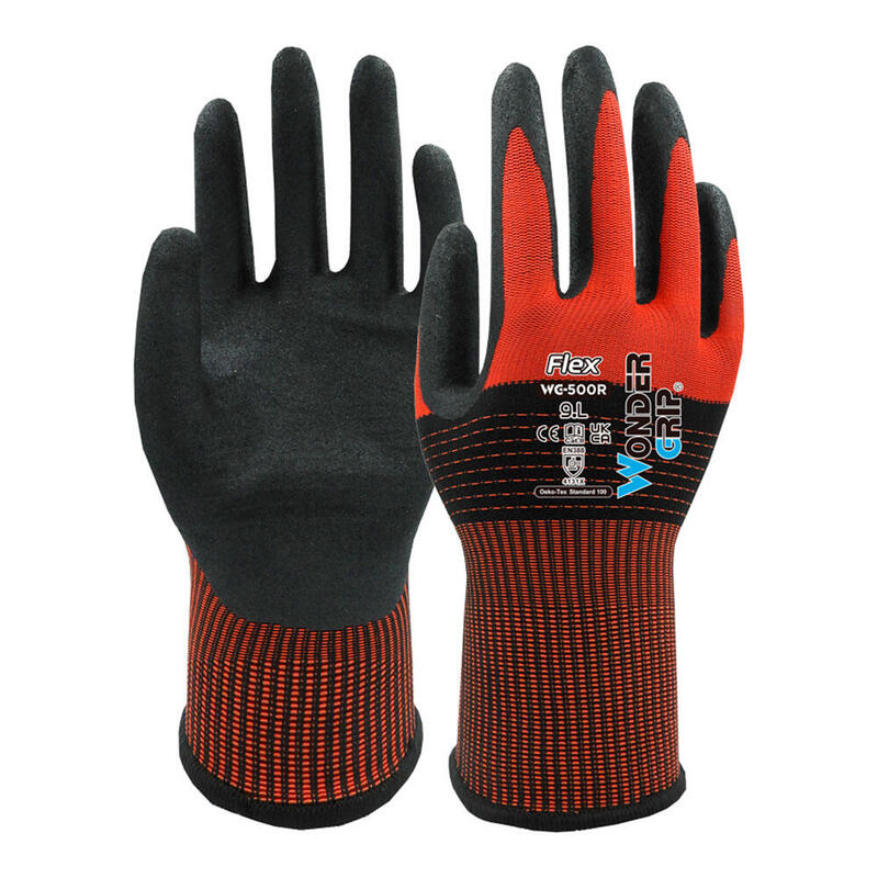 Pack De 2 Unidades - Guante Nailon, Palma Recubierta Nitrilo, Talla 11
