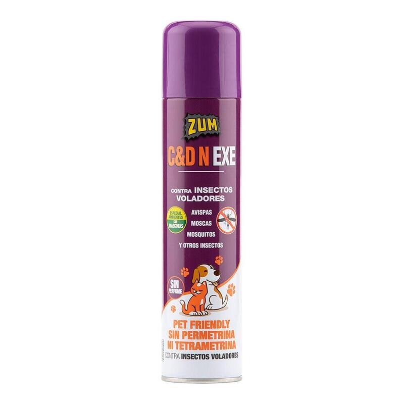 Pack De 2 Unidades - Insecticida Contra Insectos Voladores C&D N Exe, 400 Ml