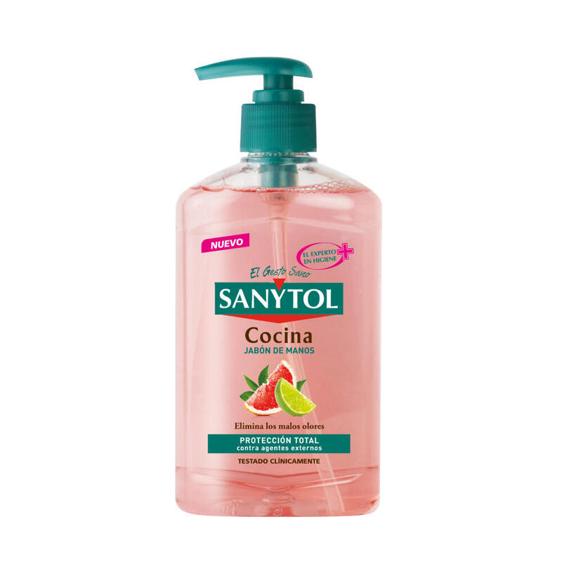 Pack De 2 Unidades - Jabon De Manos Sanytol Cocina 250ml.