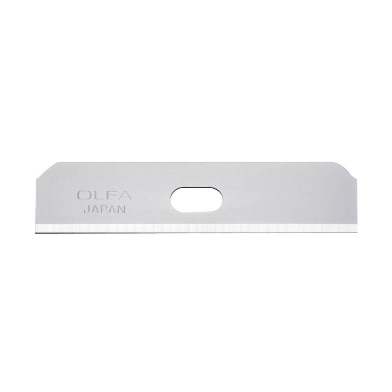 Pack De 2 Unidades - Juego De 10 Cuchillas Skb-7 Trapezoidales Plateadas 50 X 12,5 X 0,4 Mm