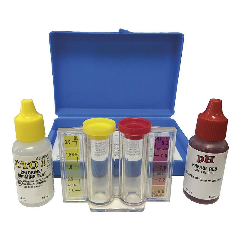 Pack De 2 Unidades - Kit Test Para Piscinas Cloro - Ph- Alcalinidad Edm