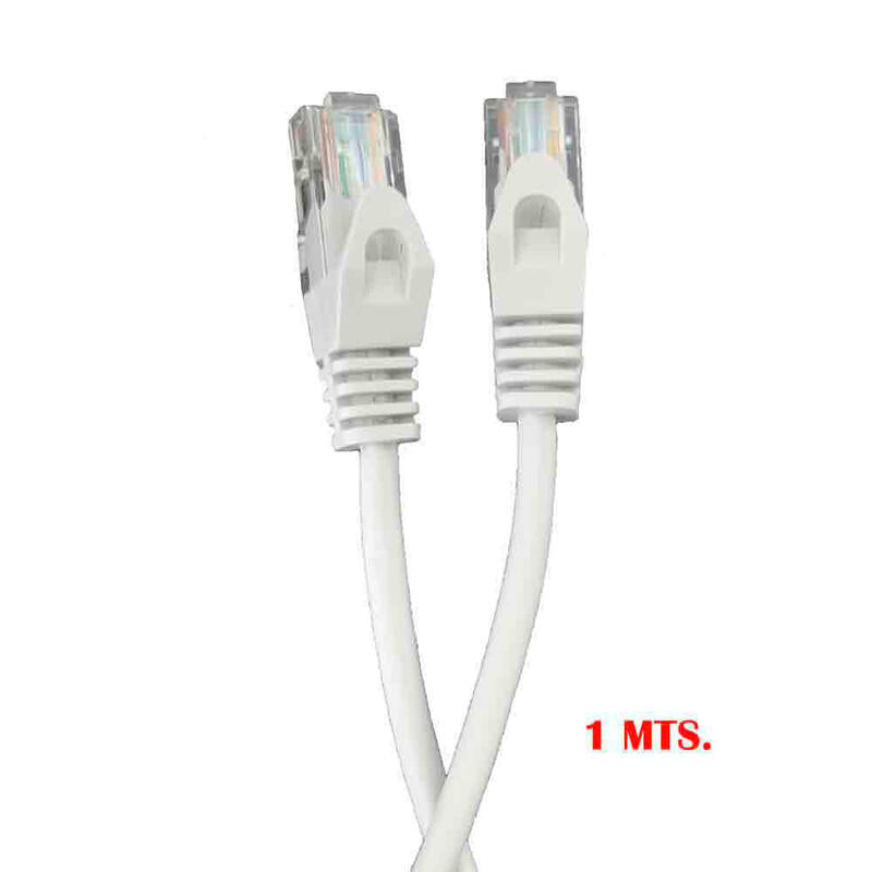 Pack De 2 Unidades - Latiguillo Conexion Utp 5e "Outex" 1m Edm Cat5