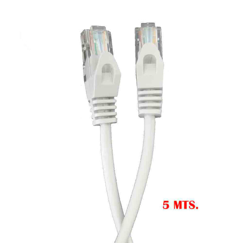 Pack De 2 Unidades - Latiguillo Conexion Utp 5e "Outex" 5m Edm Cat5