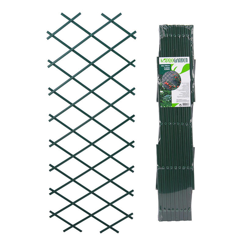 Pack De 2 Unidades - Malla Para Entutorar Plantas Plegable. Color Verde 150x55cm Progarden
