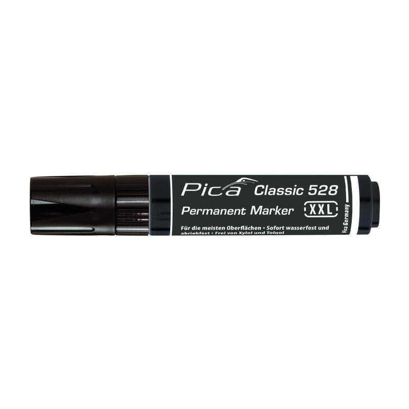 Pack De 2 Unidades - Marcador Permanente Xxl Tipo Pincel, Negro