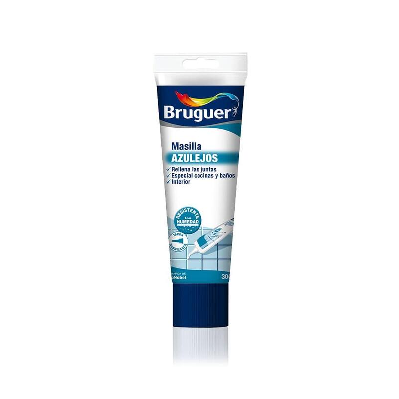 Pack De 2 Unidades - Masilla Azulejos 300g 5196388 Bruguer