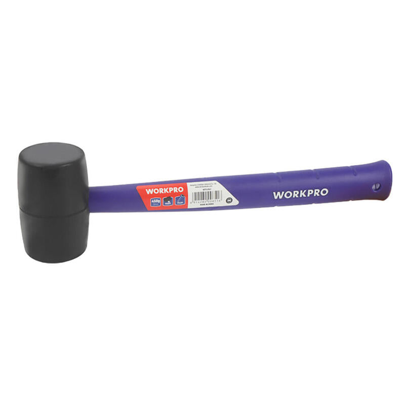 Pack De 2 Unidades - Maza De Goma Negra 450 G