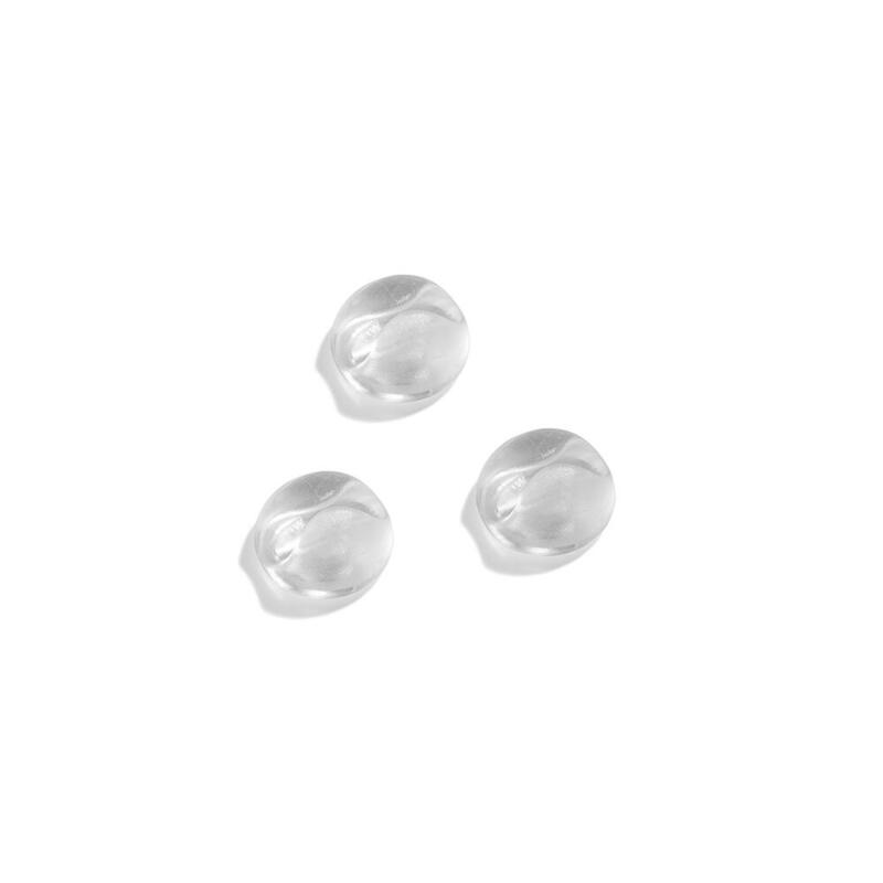 Pack De 2 Unidades - Mini Clip Adhesivo Para Cables Transparente Inofix