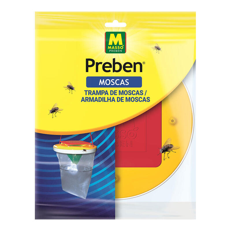 Pack De 2 Unidades - Mini-Trap Trampa Cazamoscas Para Exterior 231081 Massó