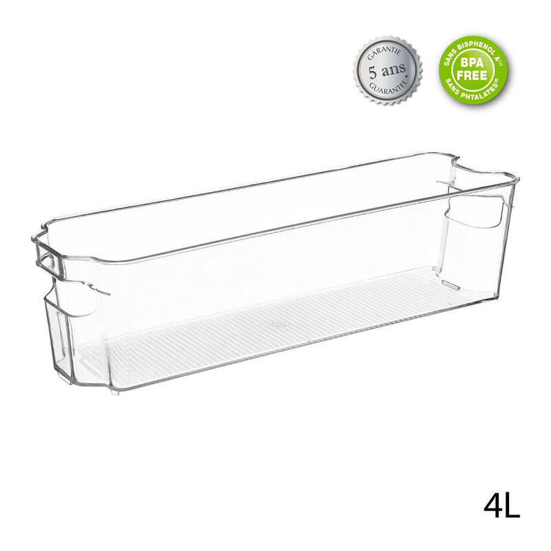 Pack De 2 Unidades - Organizador Para Nevera 4l 37x11cm