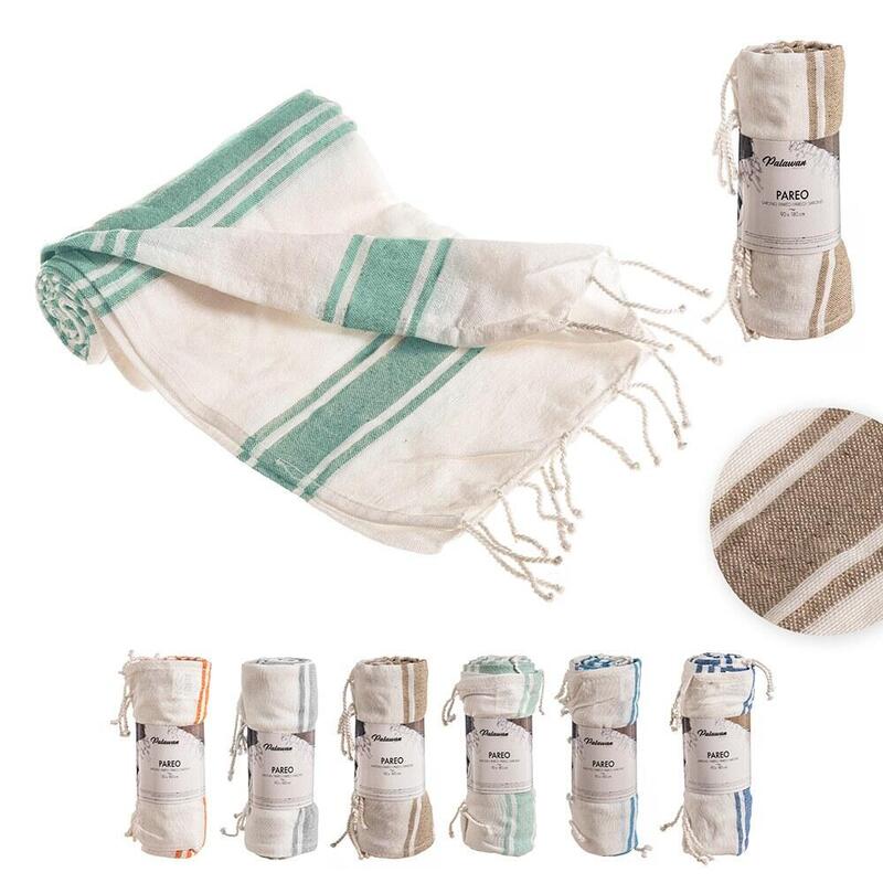 Pack De 2 Unidades - Pareo Island, Colores Surtidos, 90 X 180 Cm