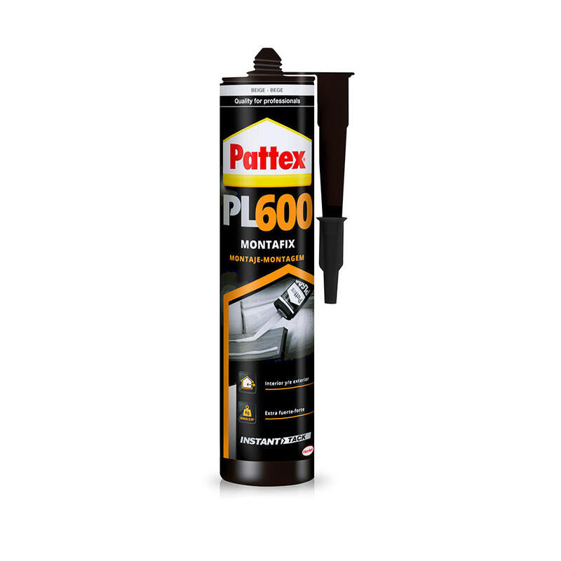 Pack De 2 Unidades - Pattex Pi600 Montafix Cartucho 300 Ml