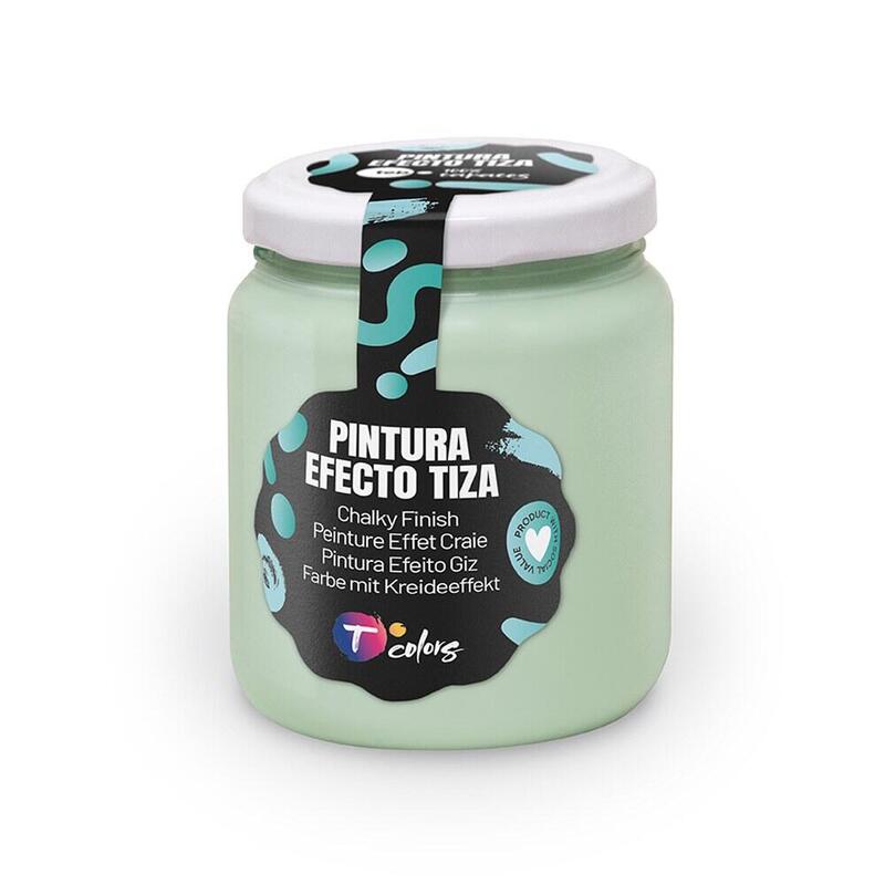 Pack De 2 Unidades - Pintura Efecto Tiza Menta, 175 Ml