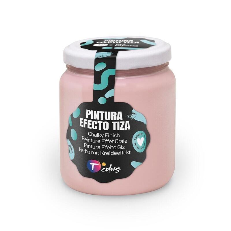 Pack De 2 Unidades - Pintura Efecto Tiza Rosa Vintage, 175 Ml