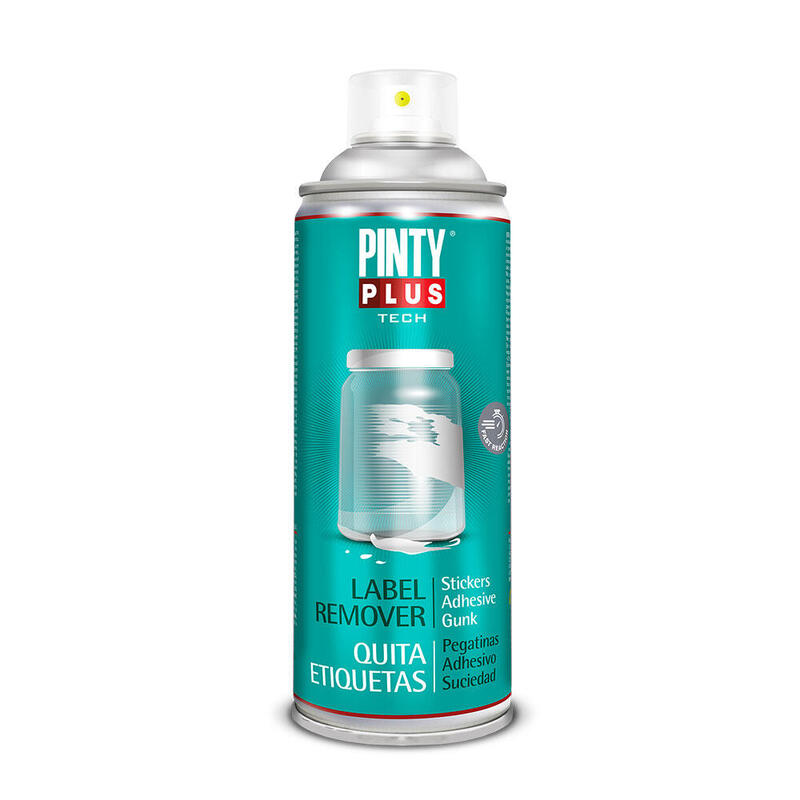 Pack De 2 Unidades - Pintura En Spray Pintyplus Tech 520cc Quita Etiquetas