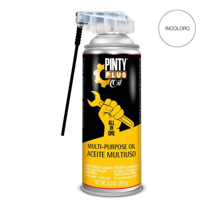 Pack De 2 Unidades - Pintyplus Oil Spray Lubricante Multiusos 520cc