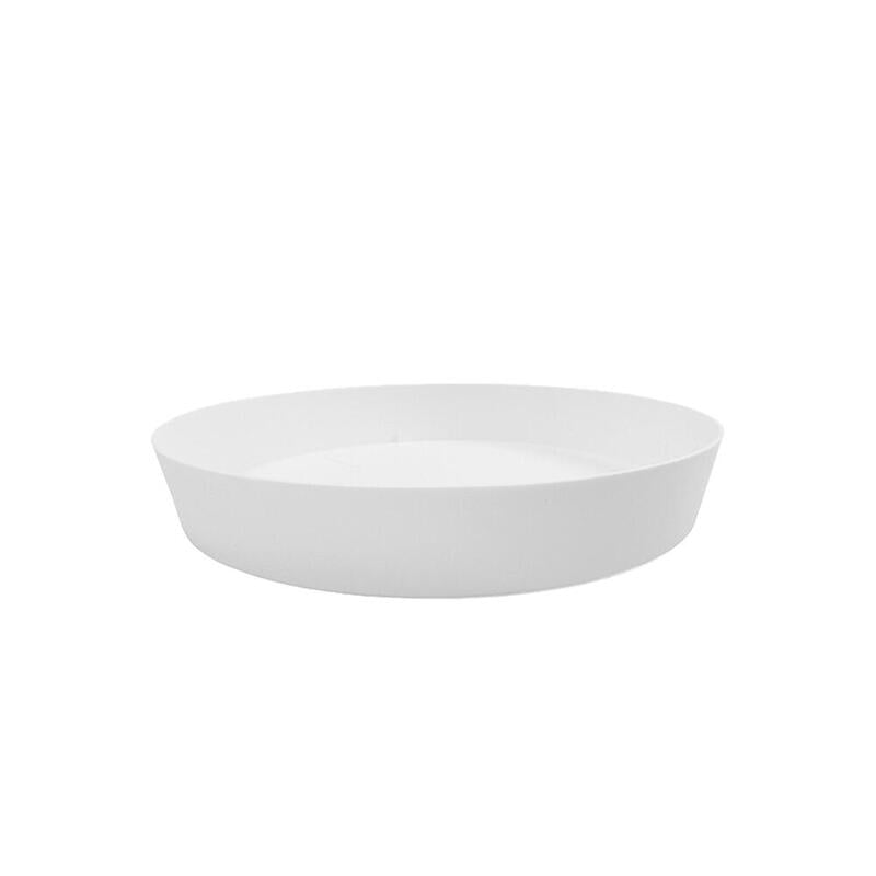 Pack De 2 Unidades - Plato De Inyeccion Para Maceta Color Blanco Ø24cm