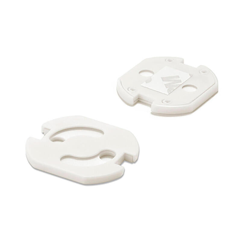 Pack De 2 Unidades - Protector Giratorio Adhesivo Para Enchufe Blanco (Blister 6 Unid.) Inofix
