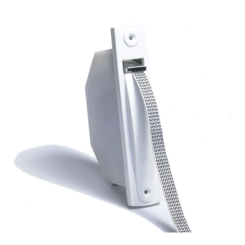 Pack De 2 Unidades - Recogedor Empotrable Minipack Para Persiana Con Cinta 18 Mm Blanco