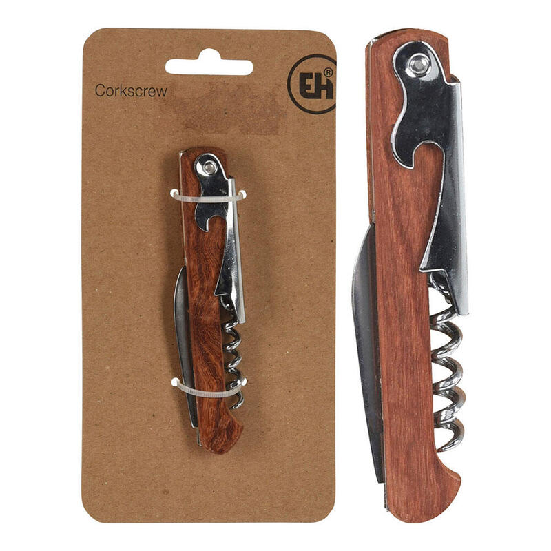 Pack De 2 Unidades - Sacacorchos Acero Inoxidable, C80621310, Excellent Houseware