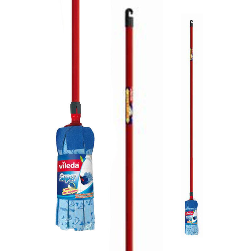 Pack De 2 Unidades - Set Fregona Super + 30% Microfibras 169723 Vileda