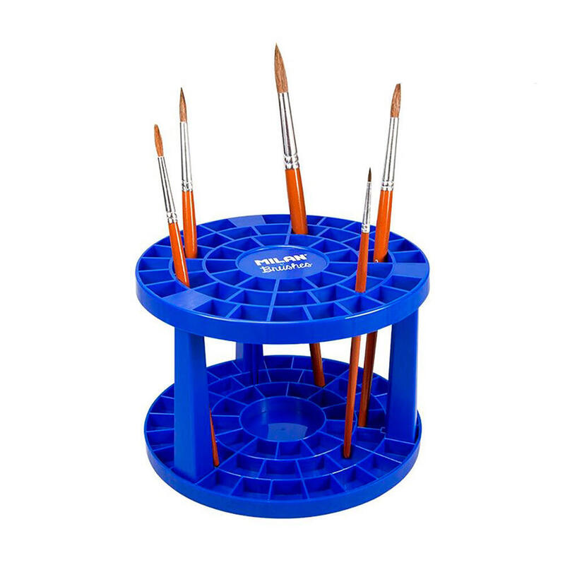 Pack De 2 Unidades - Soporte Para Pinceles Con 49 Agujeros