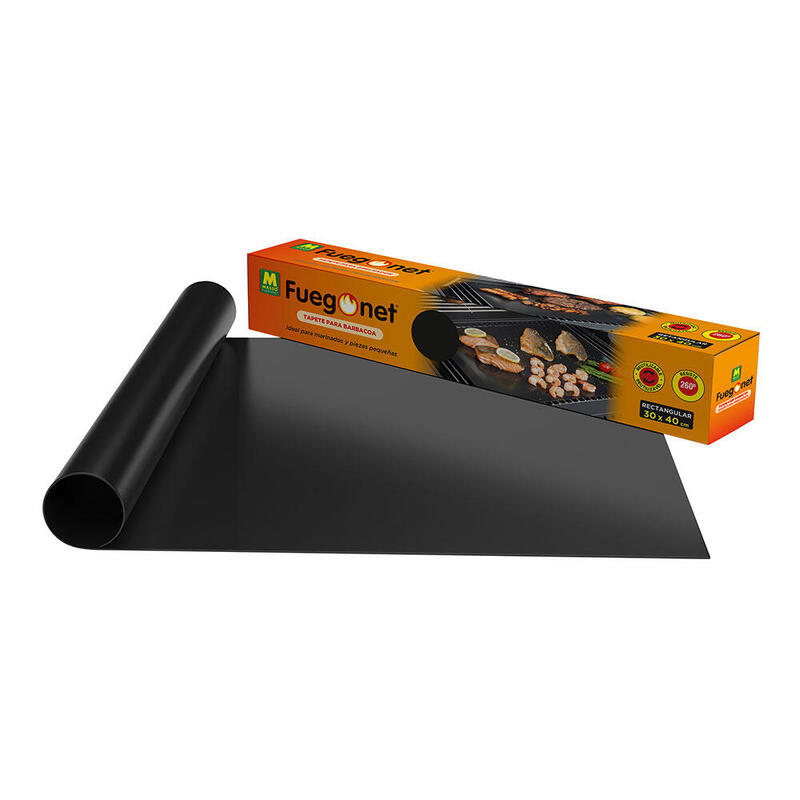 Pack De 2 Unidades - Tapete Para Barbacoa, 40 X 30 Cm