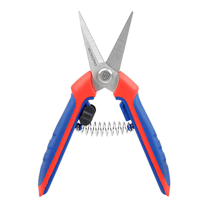 Pack De 2 Unidades - Tijeras De Poda Punta Recta , Corte Max Ø12 Mm, 160 Mm