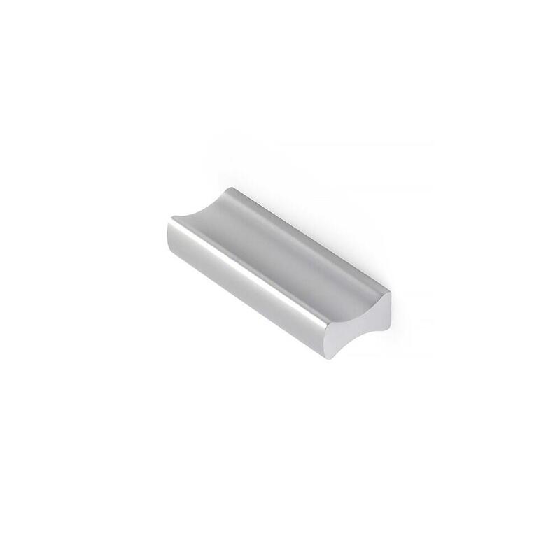 Pack De 2 Unidades - Tirador De Mueble Tipo Asa, Modelo 2279, De Aluminio Con Acabado Anodizado Mate, 32 Mm, Blíster 4 Uds