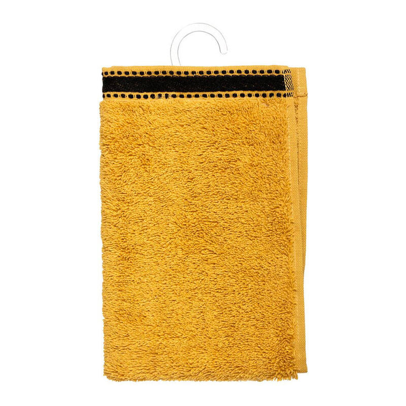 Pack De 2 Unidades - Toalla Baño Premium Color Mostaza 30x50cm
