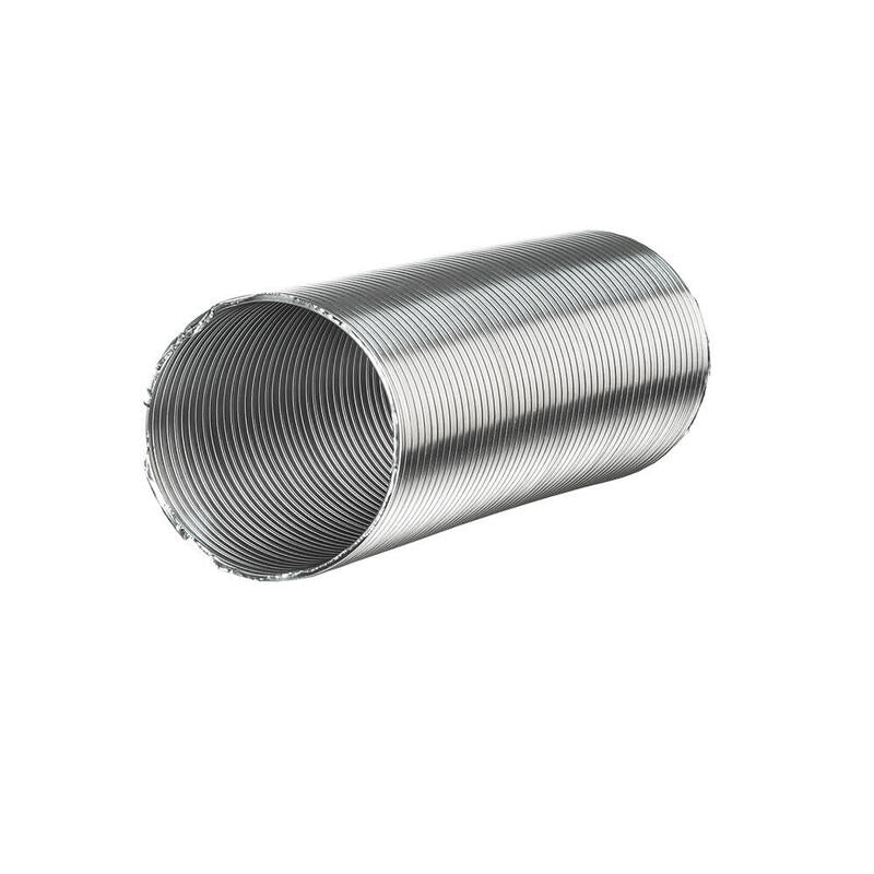 Pack De 2 Unidades - Tubo Flex Semirigido Aluminio Ø10cm X 0.3 Max. 1,5m
