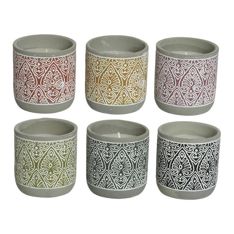 Pack De 2 Unidades - Vela Citronela, Colores Surtidos, Ø9 X 9 Cm