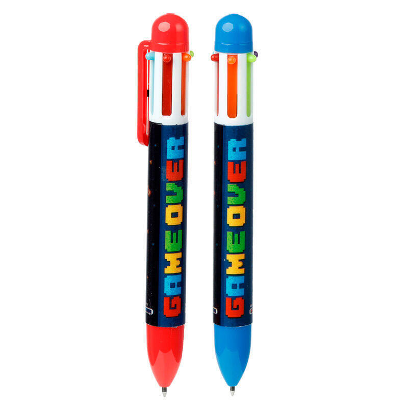 Pack De 20 Unidades - Boligrafo Multicolor Game Over