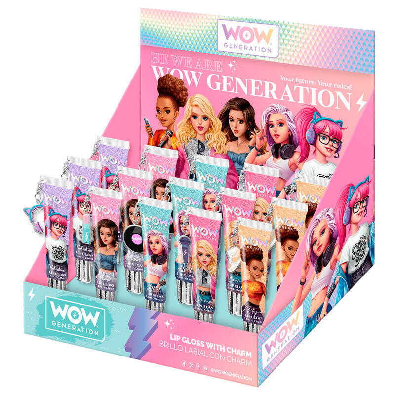Pack De 20 Unidades - Brillo Labial Wow Generation Surtido