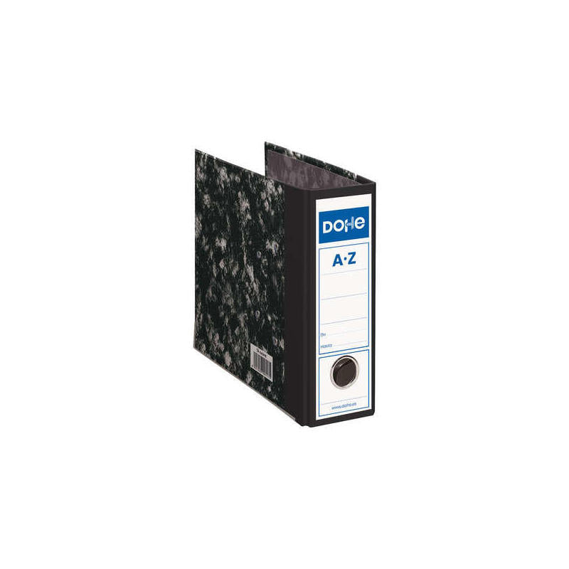 Pack De 20 Unidades Dohe Archivadores Jaspeados - 300x250mm - Carton Forrado Con Papel Impreso - Cantoneras Metalicas -