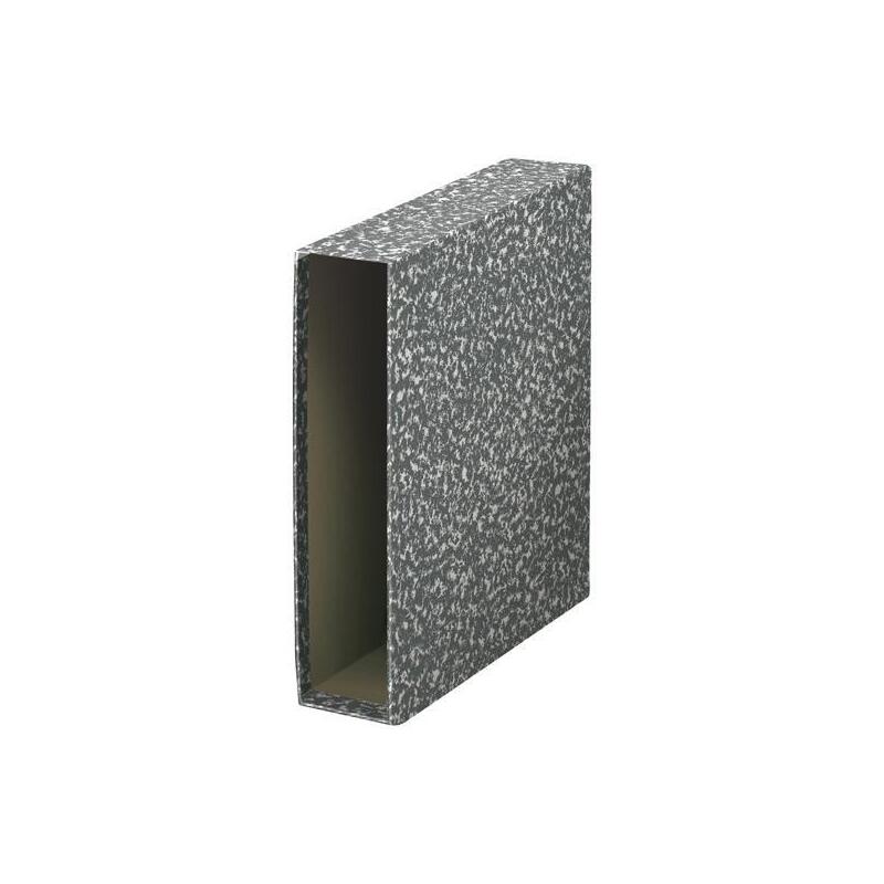 Pack De 20 Unidades Dohe Funda Archivador Archiplás Folio Lomo Ancho Cartón Forrado Gris Jaspeado