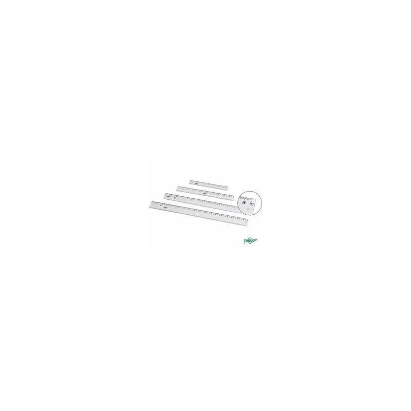Pack De 20 Unidades Faibo Regla Escolar 40cm Transparente