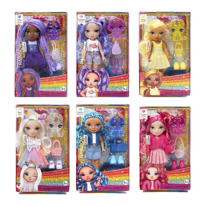Pack De 20 Unidades Muñeca Littles Rainbow High 15cm Surtido