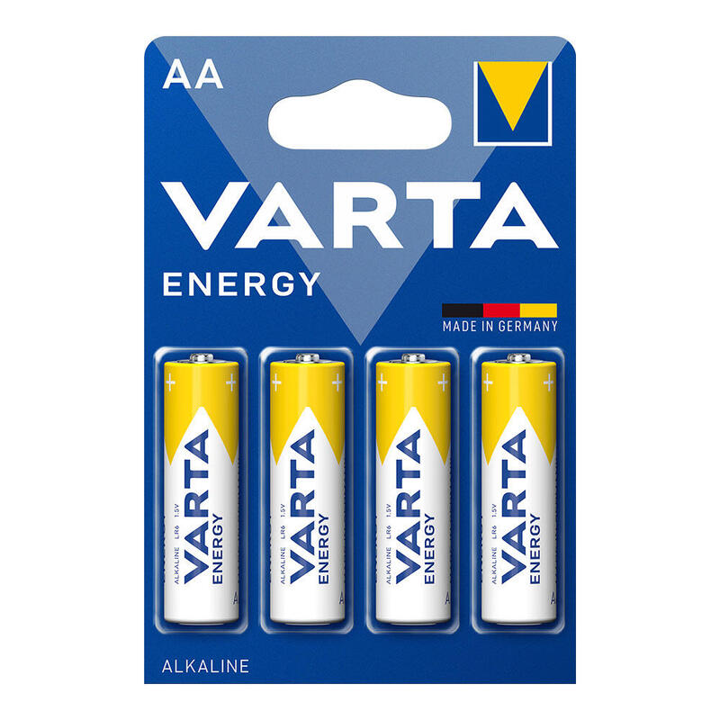 Pack De 20 Unidades - Pila Alkalina Energy Aa - Lr06 (Blister 4 Unid.) Ø14,5 X 50,5 Mm