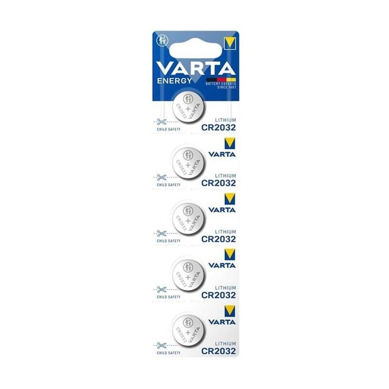 Pack De 20 Unidades Varta Pila Boton Litio Cr2032 3v Blister*5