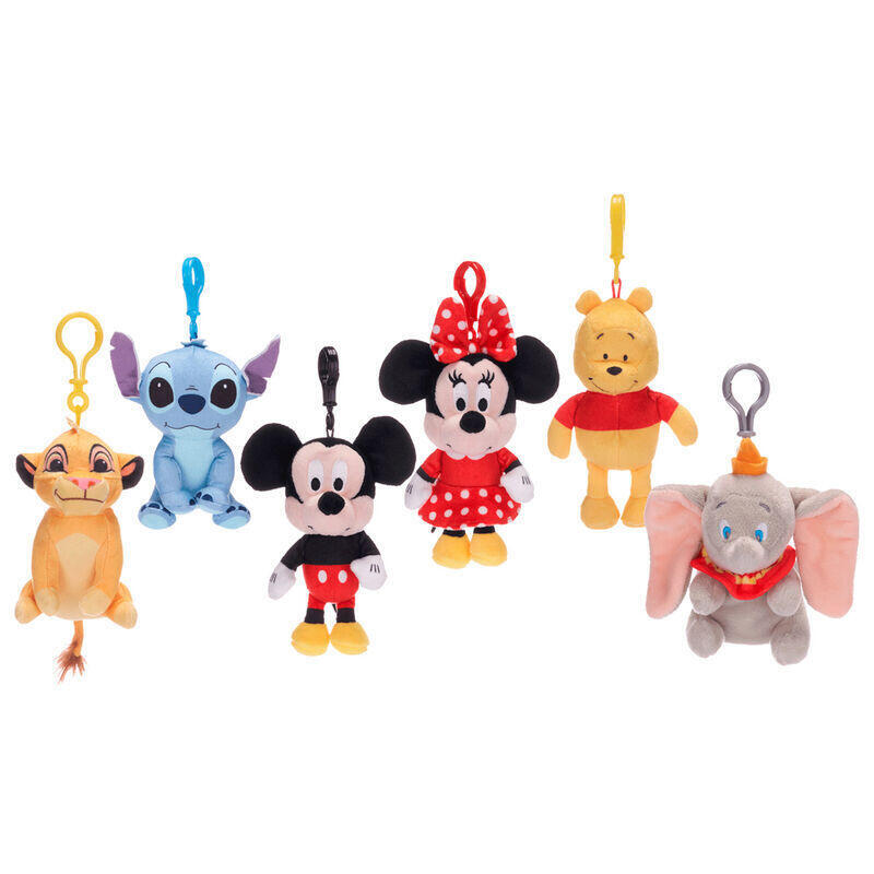 Pack De 200 Unidades - Peluche Llavero Disney Classic 11cm Surtido