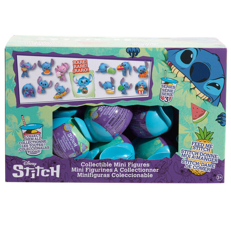 Pack De 24 Unidades - Capsula Sorpresa Figura Stitch Disney 5cm
