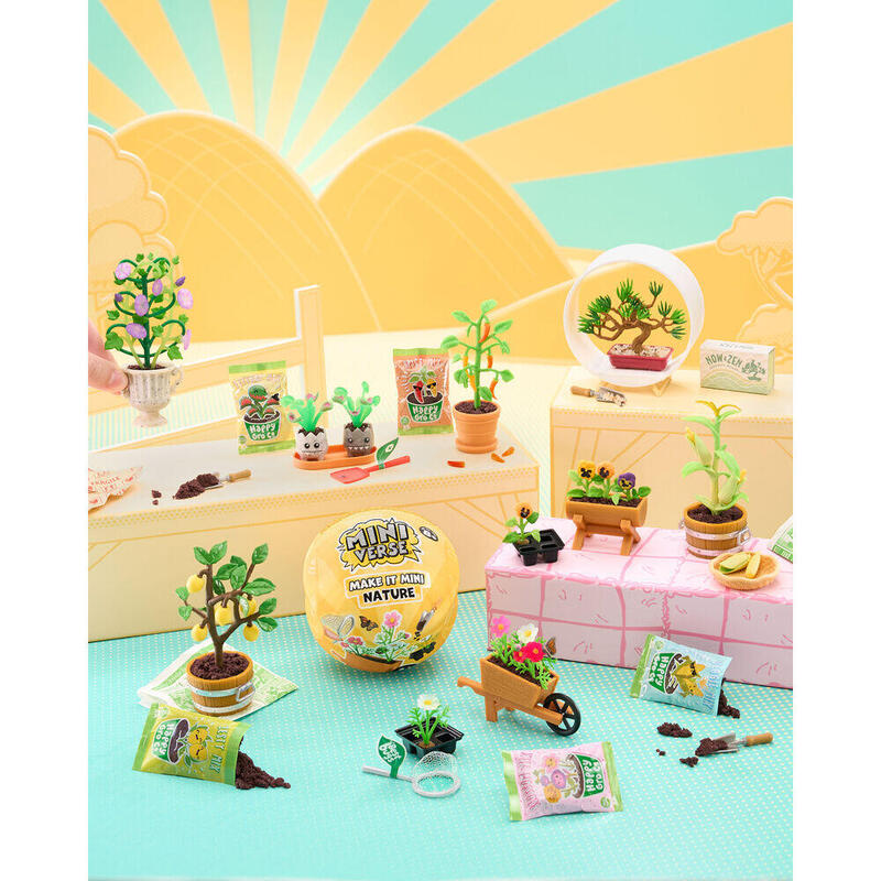 Pack De 24 Unidades - Capsula Sorpresa Miniverse Make It Mini Nature Series 3 Surtido