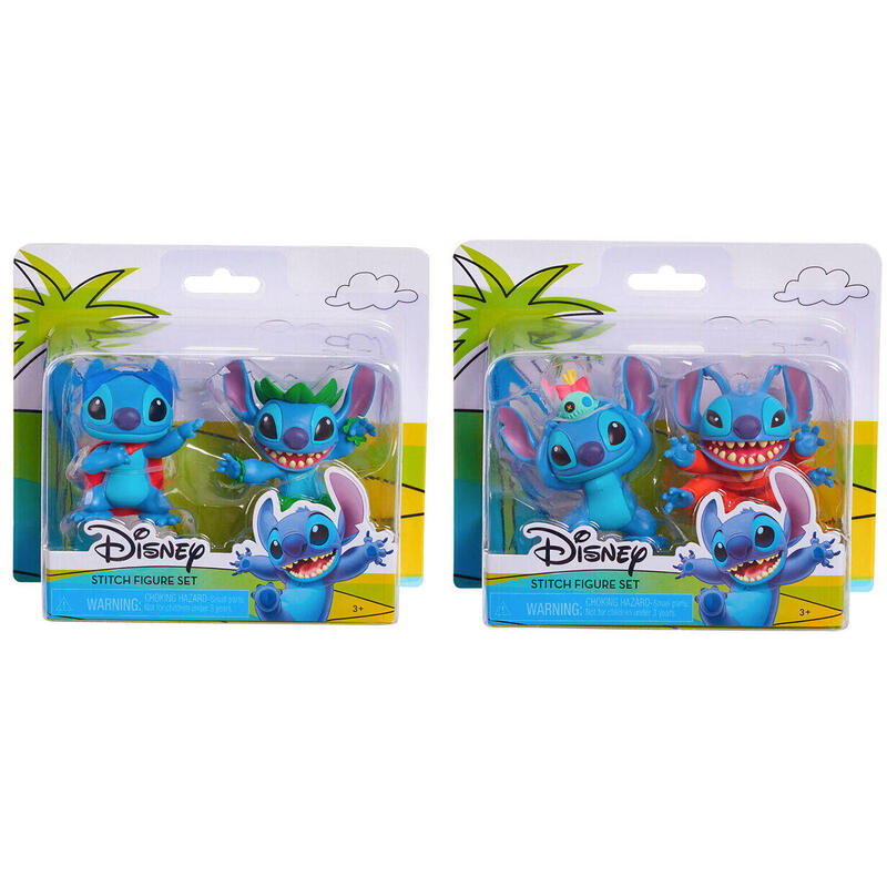 Pack De 24 Unidades - Capsula Sorpresa Stitch Disney 5cm Surtido