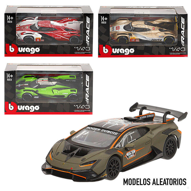 Pack De 24 Unidades - Coche Racing 2025 Metal Surtido