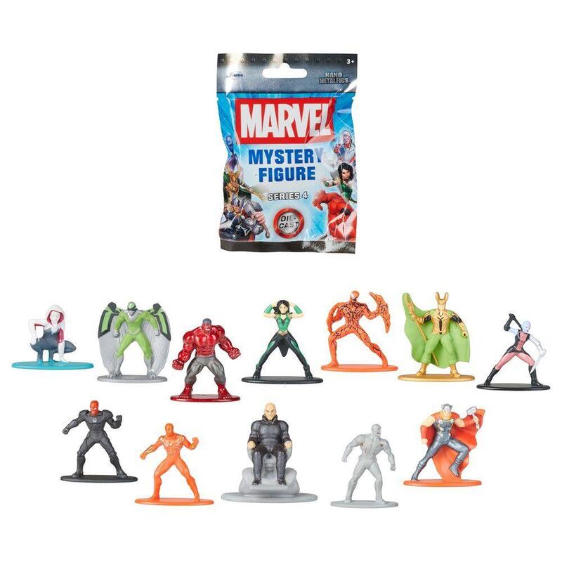 Pack De 24 Unidades - Figura Sobre Sorpresa Marvel 4cm Surtido