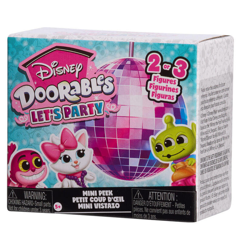 Pack De 24 Unidades - Figura Sorpresa Mini Peek Pop Up Party Disney Doorables Surtido
