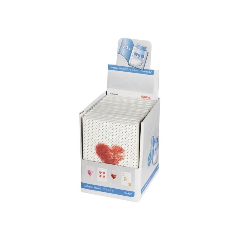 Album De Fotos Pack De 24 Unidades Hama Lazise Capacidad Para 24 Fotos 10x15cm - Tapa Blanda - Insercion Desde Arriba